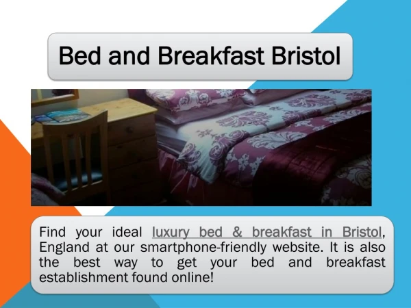 Bed and Breakfast Bristol