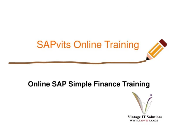 SAP Simple Finance Online Training