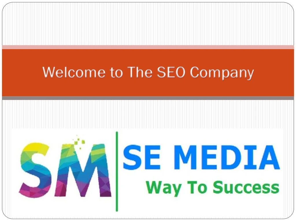welcome to the seo company