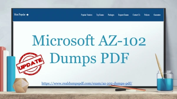 Microsoft (AZURE) AZ-102 Dumps pdf | Learn And Get 90% Score