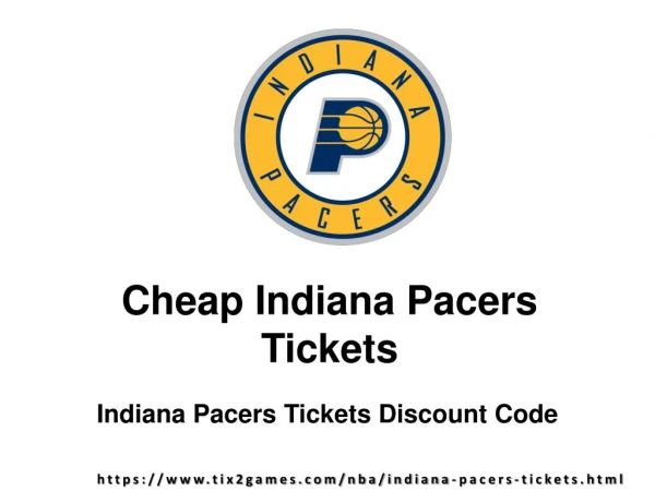 Discounted Indiana Pacers Tickets