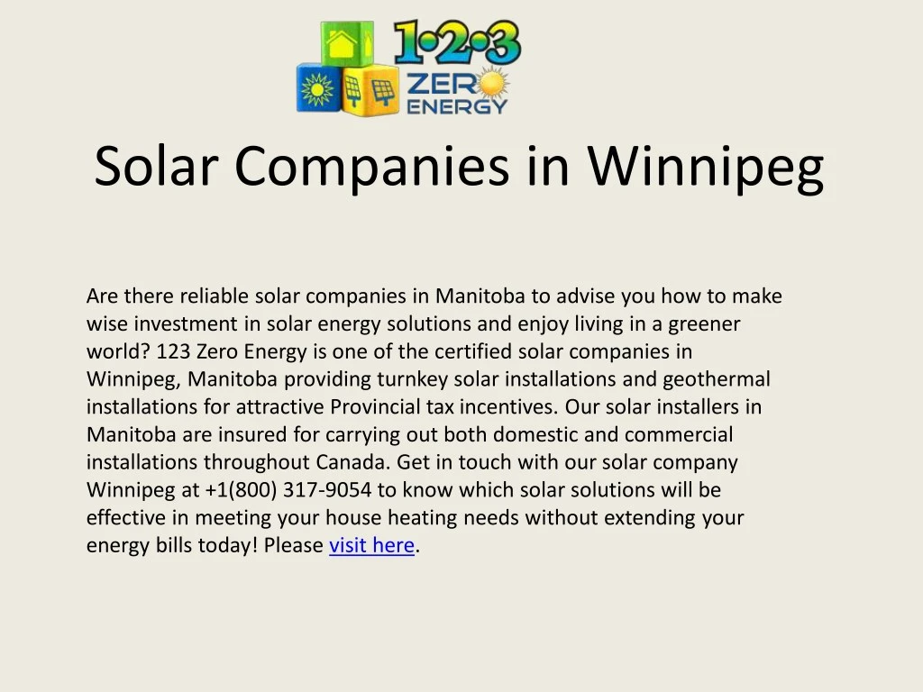 solar companies in winnipeg