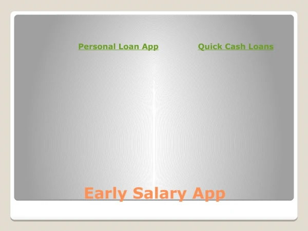 Instant Personal Loan App: Meet your financial exigencies with ease