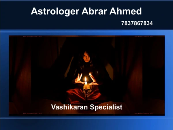Black magic expert in Bangalore