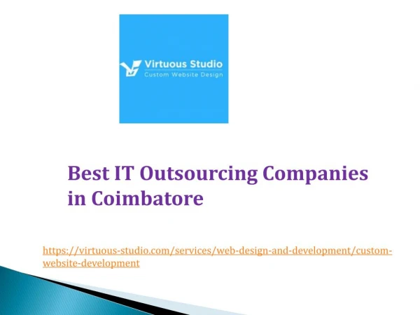 Best IT Outsourcing Companies in Coimbatore
