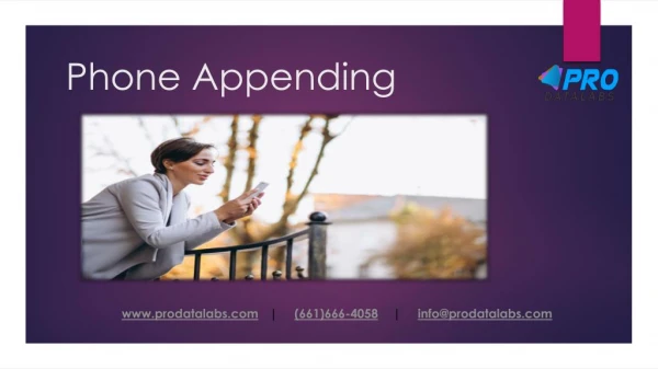 Phone Appending | Phone Appending Services | Phone Append