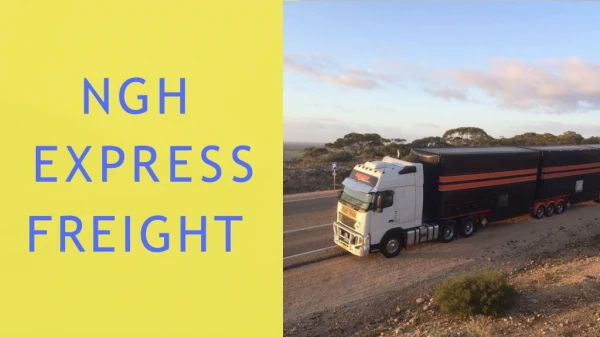 Freight Services in Melbourne