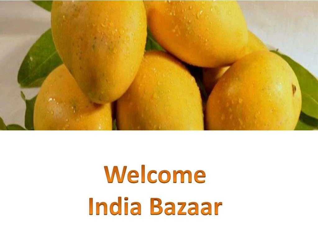 welcome india bazaar