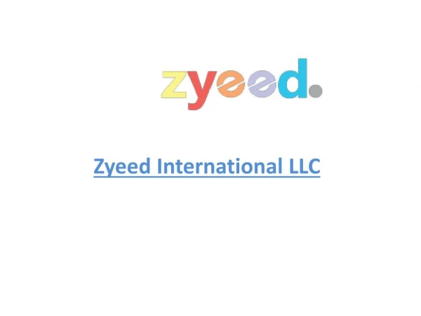 Zyeed International LLC