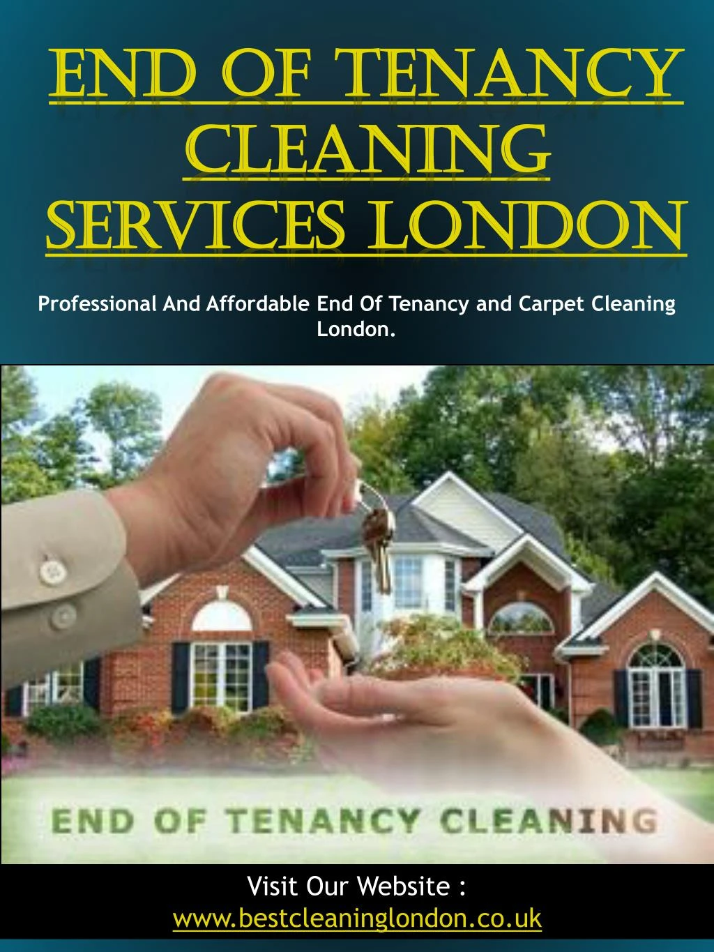 end of tenancy cleaning services london