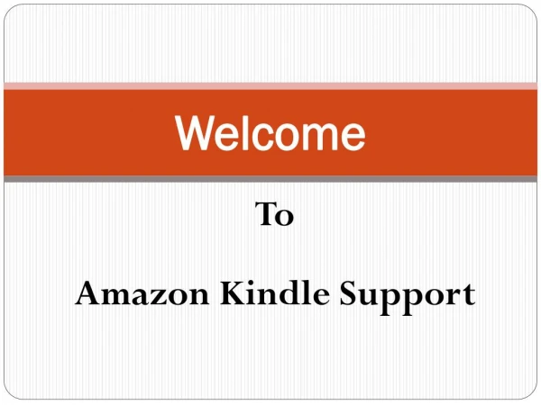 Kindle Helpline Support