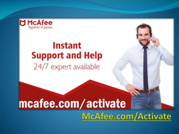 McAfee Activate - McAfee.com/Activate