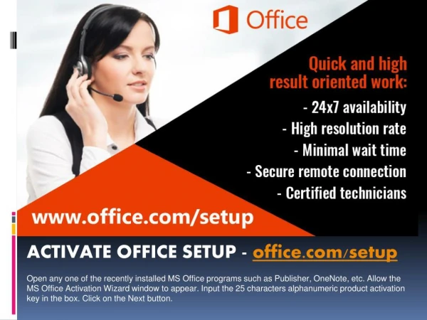 Activate Office Setup - office.com/setup