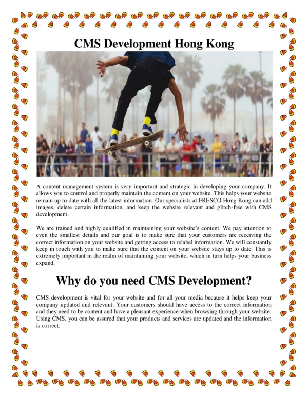 CMS development - Vital For Your Website