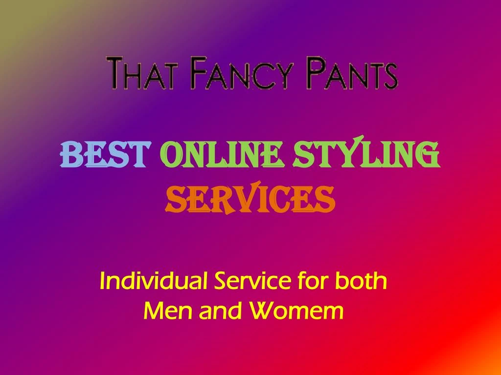 best online styling services