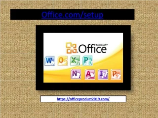 office.com/setup-office setup exe - slide 1