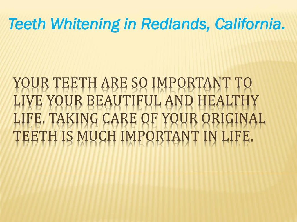 teeth whitening in redlands california