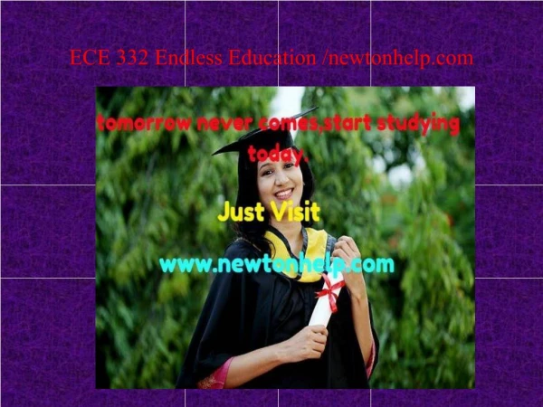 ece 332 endless education newtonhelp com