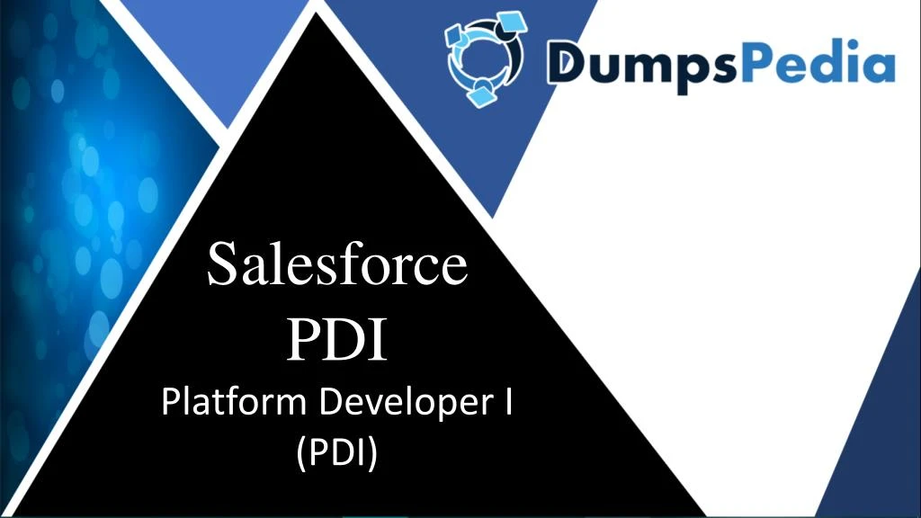 salesforce pdi platform developer i pdi