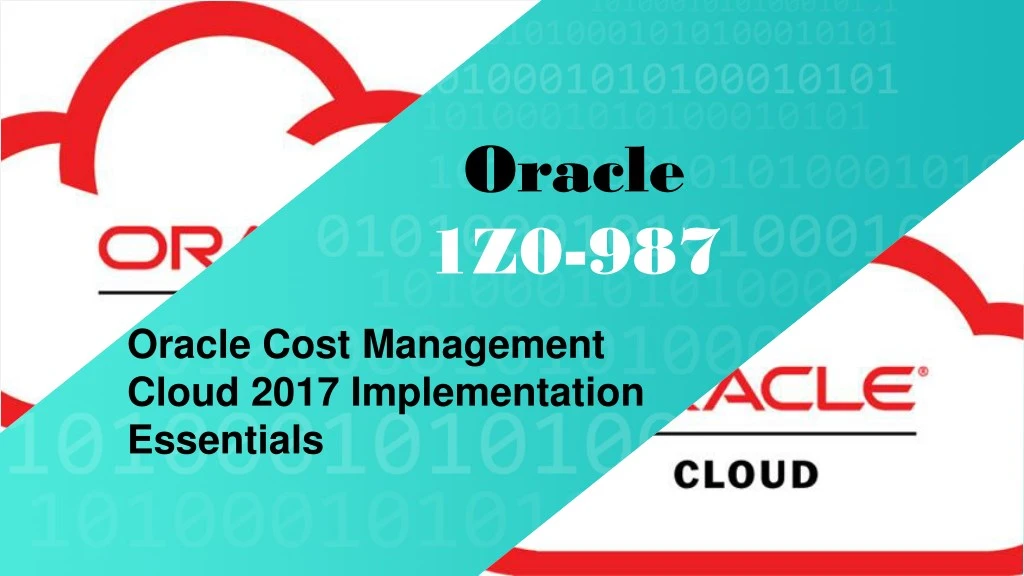 oracle 1z0 987