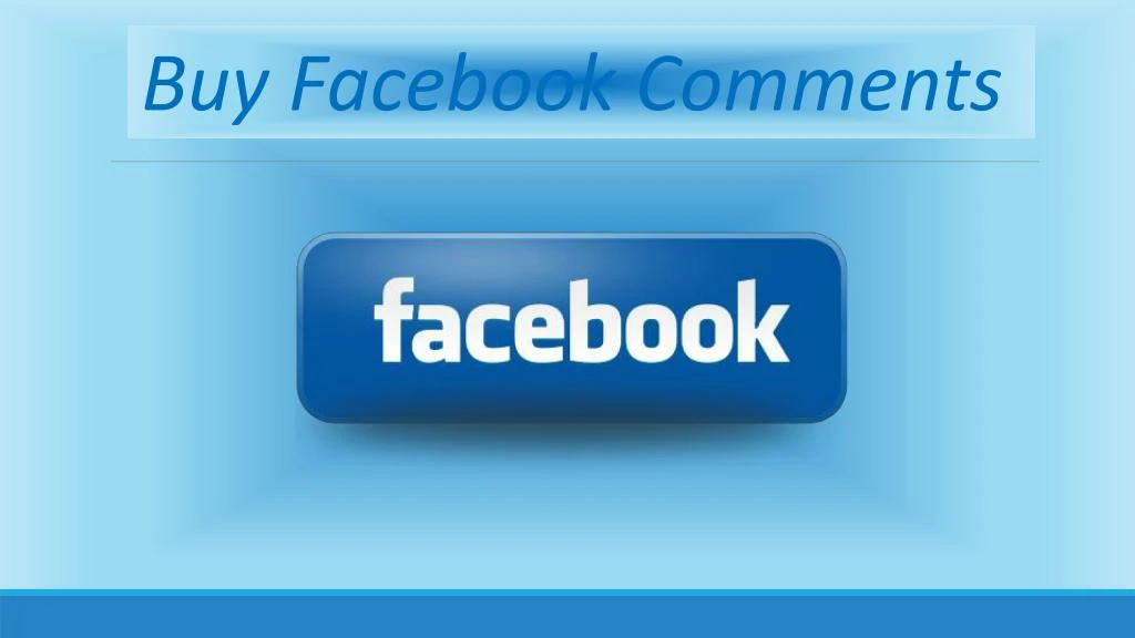 buy facebook comments