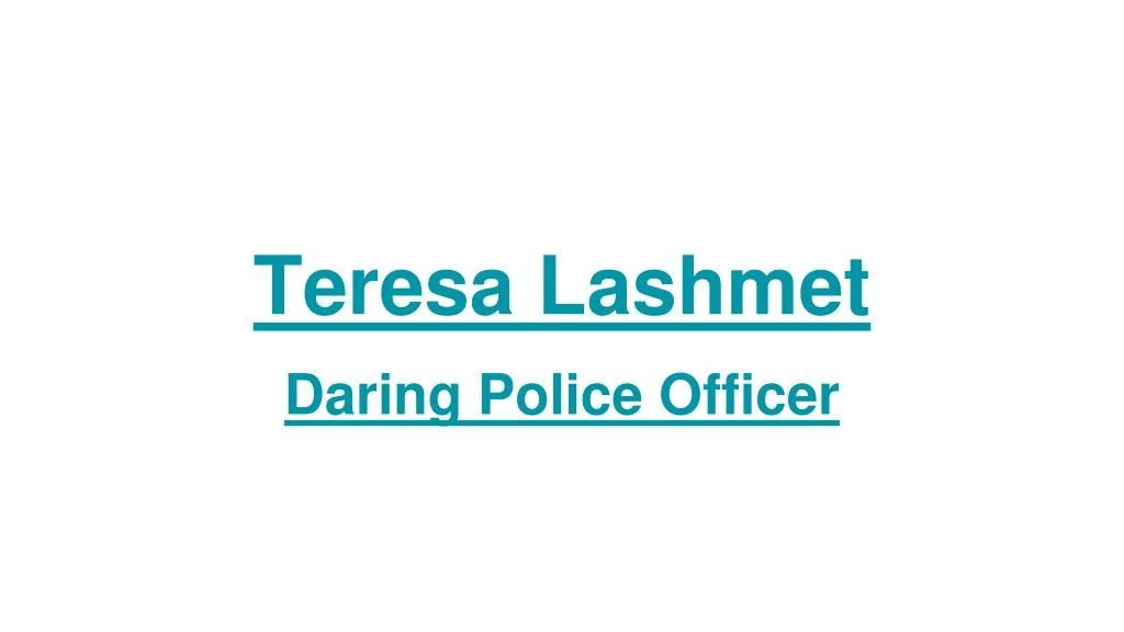 teresa lashmet