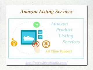 Amazon Product Listing Services - slide 1