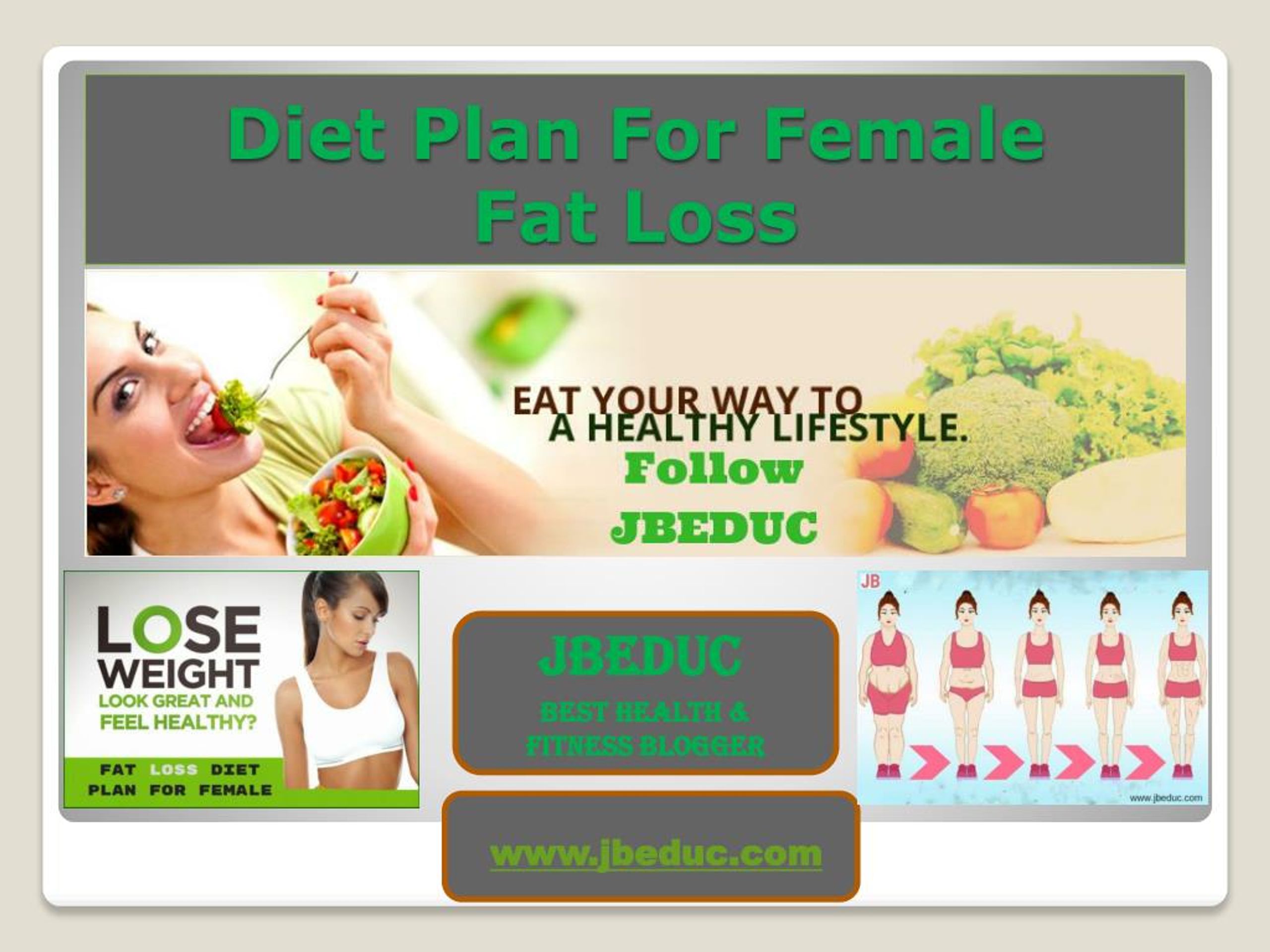 PPT - Diet plan for female fat loss PowerPoint Presentation, free ...