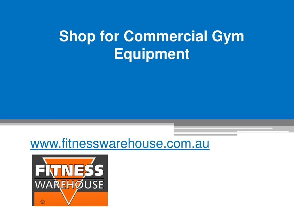 shop for commercial gym equipment