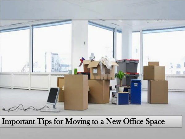 Organise an office move: Office moving checklist