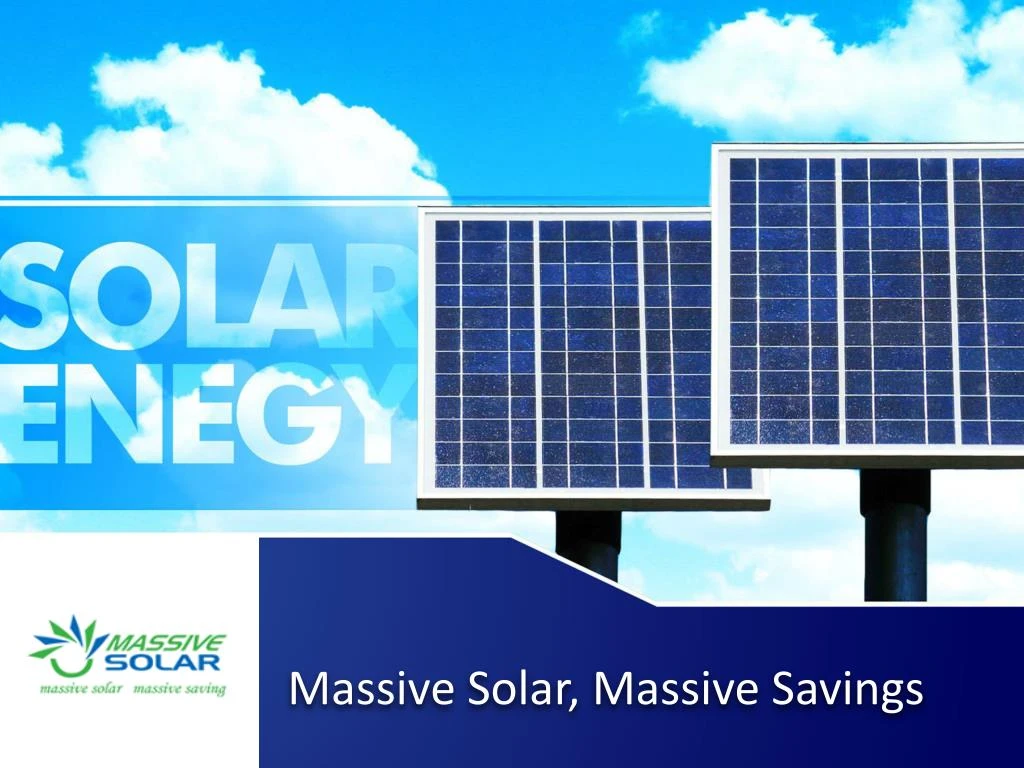 massive solar massive savings