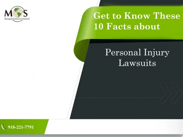 Get to Know These 10 Facts about Personal Injury Lawsuits