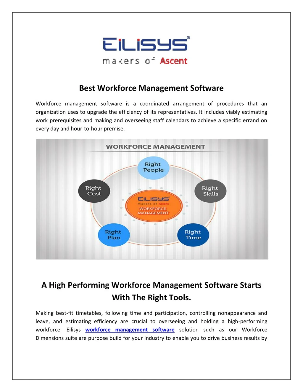 best workforce management software