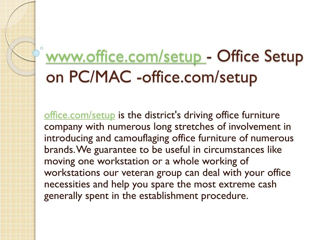 www office com setup office setup on pc mac office com setup