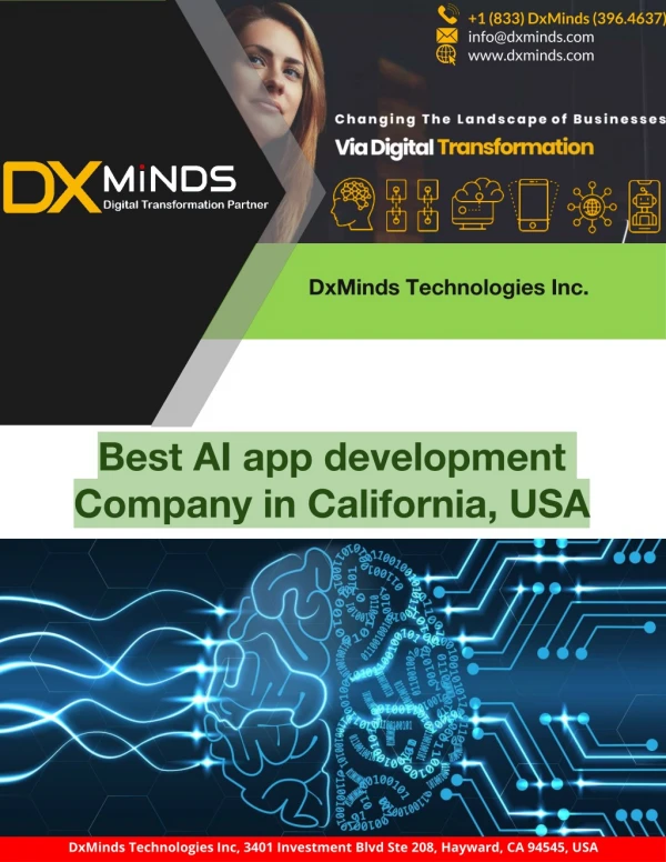 Best AI app development Company in California, USA