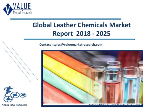 Leather Chemicals Market Report | Industry Analysis 2018-2025