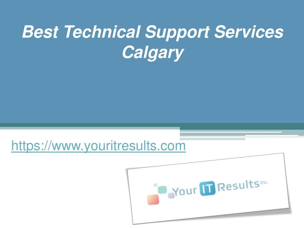 best technical support services calgary