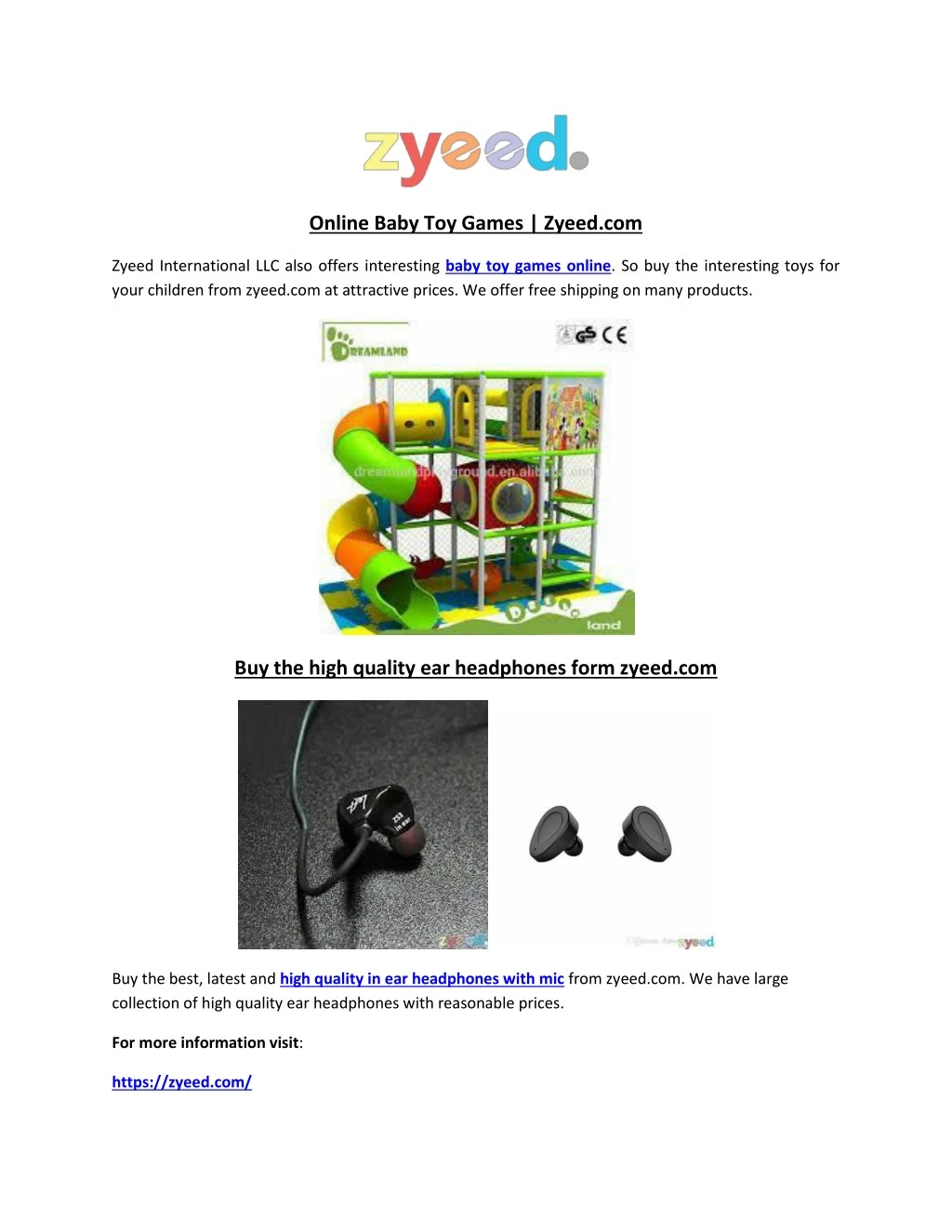 online baby toy games zyeed com