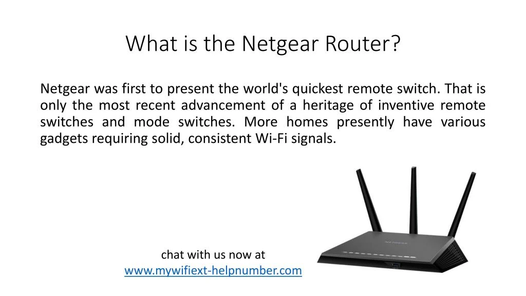 what is the netgear router