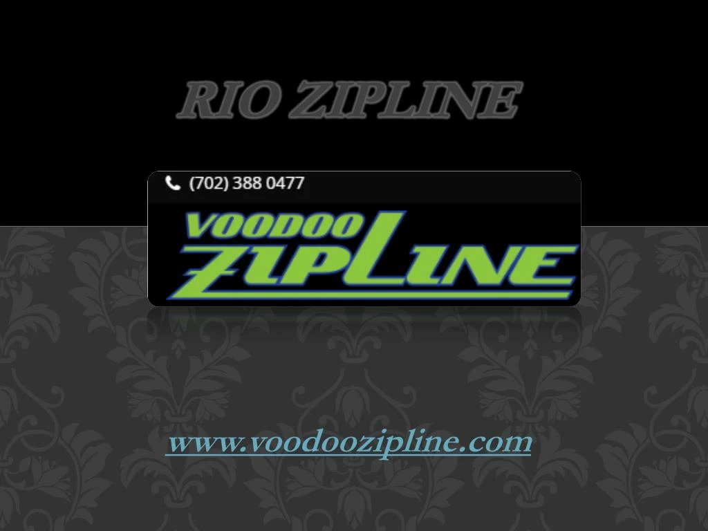 rio zipline