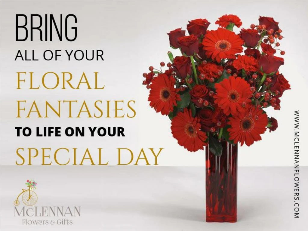 bring all of your floral fantasies to life on your special day