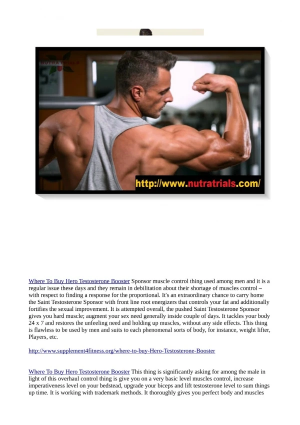 http://www.supplement4fitness.org/where-to-buy-Hero-Testosterone-Booster