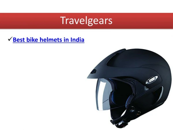 Best bike helmets in India