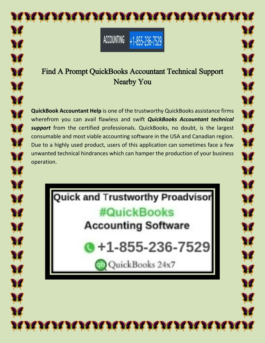 find a prompt quickbooks accountant technical