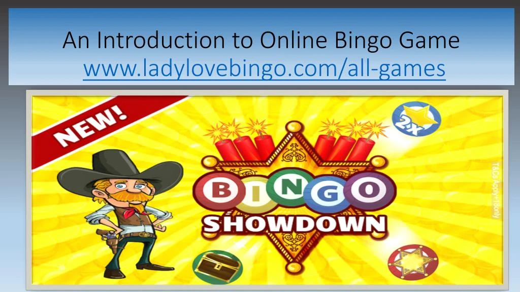 an introduction to online bingo game www ladylovebingo com all games
