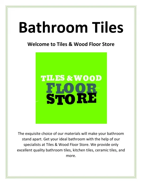 Best Bathroom Tiles - tileswoodfloorni