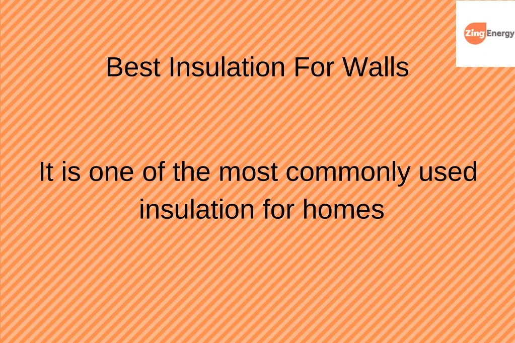 best insulation for walls