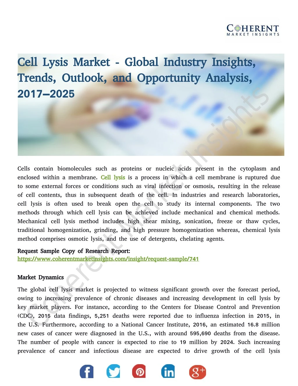 cell lysis market global industry insights cell