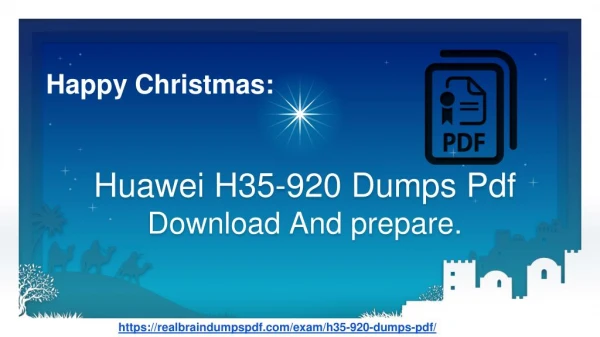 (2019) Fresh Updated Huawei H35-920 Dumps pdf | Learn And Get 90% Score