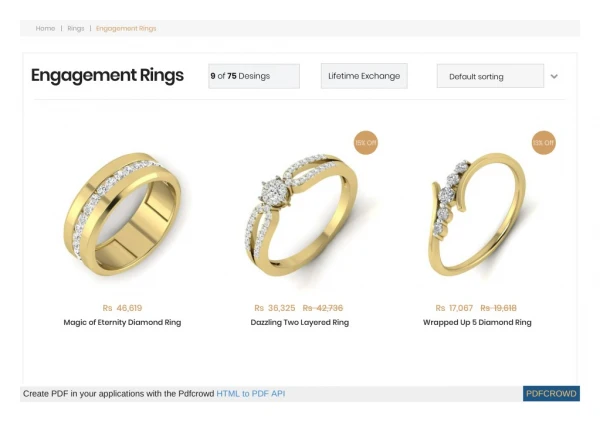 home rings engagement rings